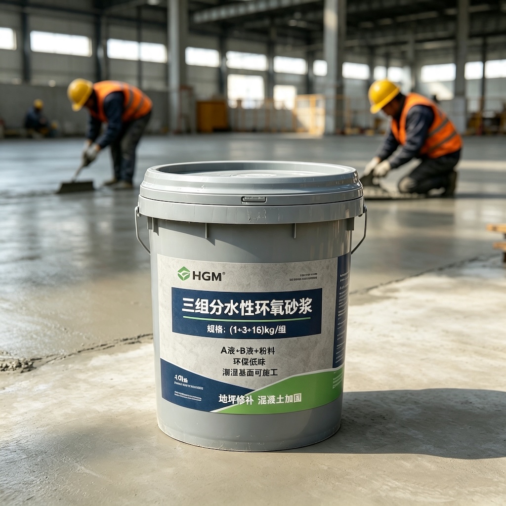 咸宁三组份水性环氧砂浆